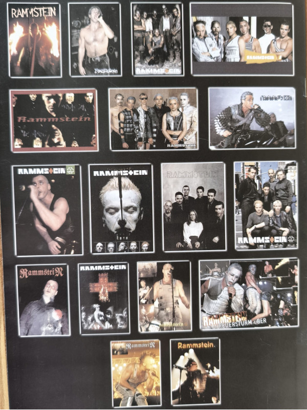 Rock Stars - Rammstein. 17 постеров группы Рамштайн