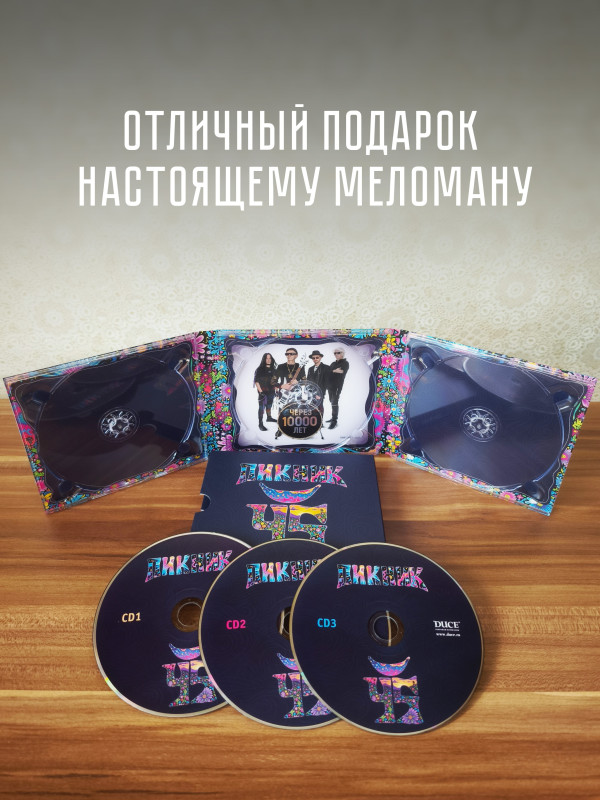 ПИКНИК: 45, (3CD, диджипак в слипкейсе), 2025 год