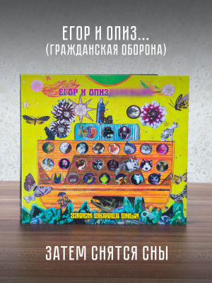 ГРАЖДАНСКАЯ ОБОРОНА / Егор и Опи***: Затем снятся сны (CD), плакат