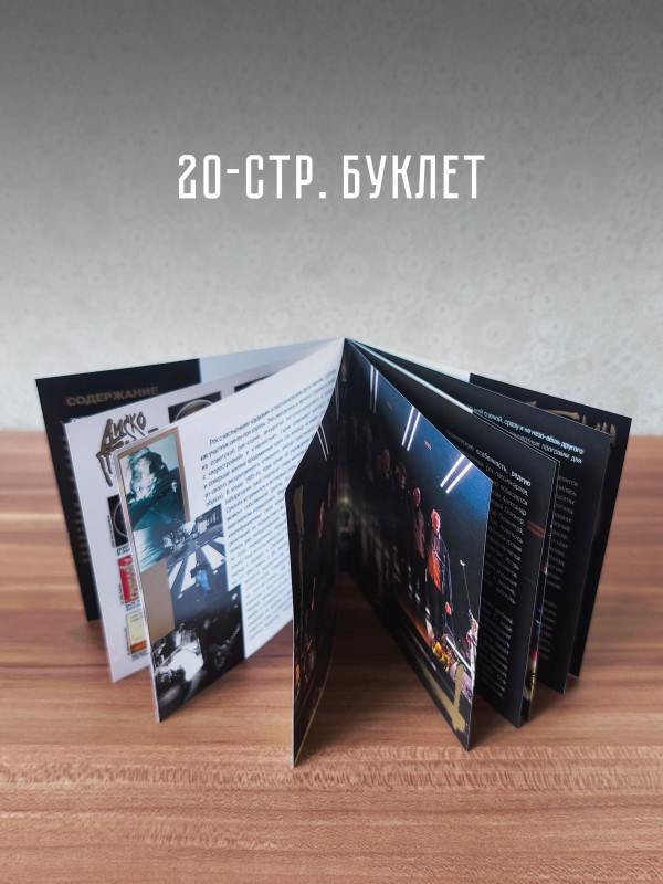 ГАРИК СУКАЧЕВ: Легенды Русского Рока (CD), 20 стр. буклет